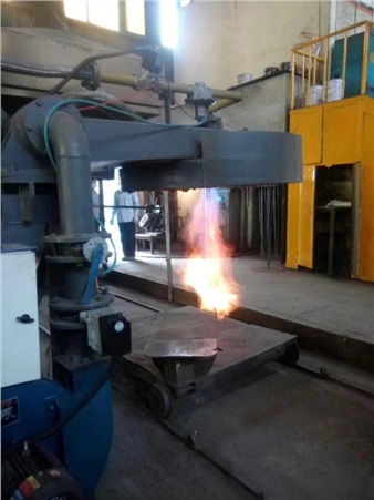 吉林：天然氣鋼包烘烤器