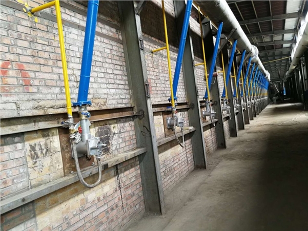 遼寧：天然氣耐火材料隧道窯爐燒嘴“煤改氣”工程項(xiàng)目