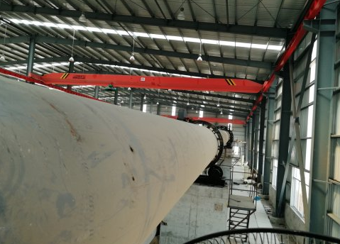 廣西：60米長陶粒砂回轉(zhuǎn)窯燒嘴