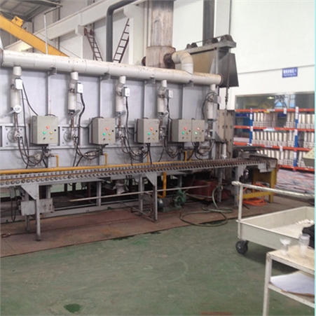 河南：天然氣模殼焙燒爐