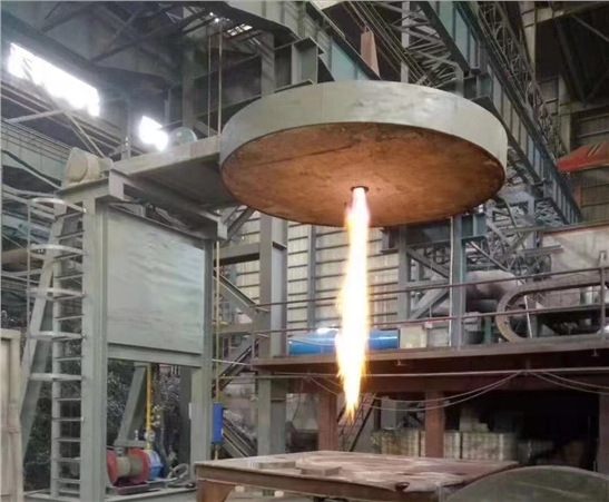 天然氣烤包器：全自動控制長火焰噴射包底 烘烤效果好