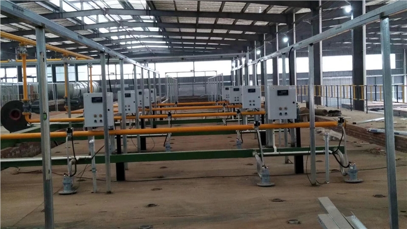 天然氣紅磚窯爐：燒嘴爐頂布局 DCS系統(tǒng)工程