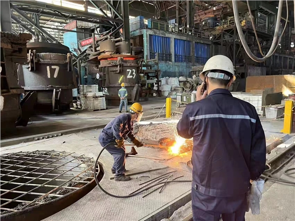 蓄熱式烤包器：遠程DCS自控功能