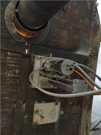 加熱爐高溫工業電視系統:可以實現就地遠程DCS控制功能