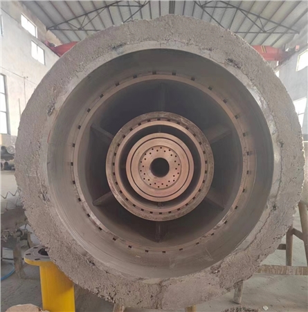 六通道石灰回轉(zhuǎn)窯燃燒器：轉(zhuǎn)爐煤氣 煤粉混燒燃燒器